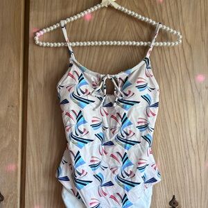 Kids Swimwear with Multicolor Pattern